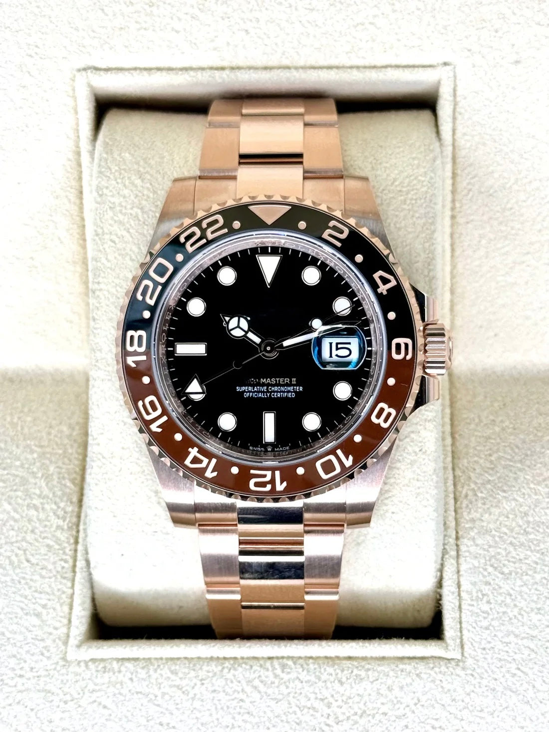 LUCENT Greenwich-Pro II 40mm Rose Gold "Root Beer"