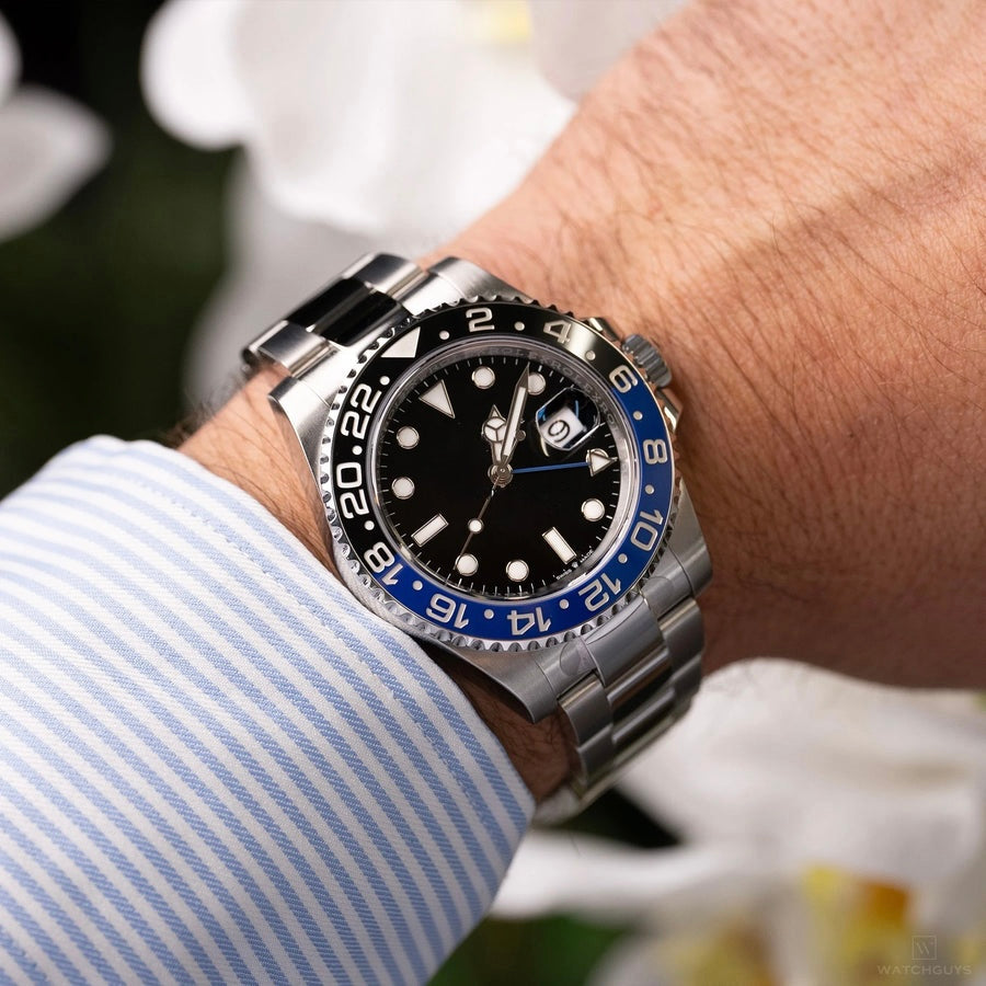 LUCENT Greenwich-Pro II 40mm Silver "Batman"