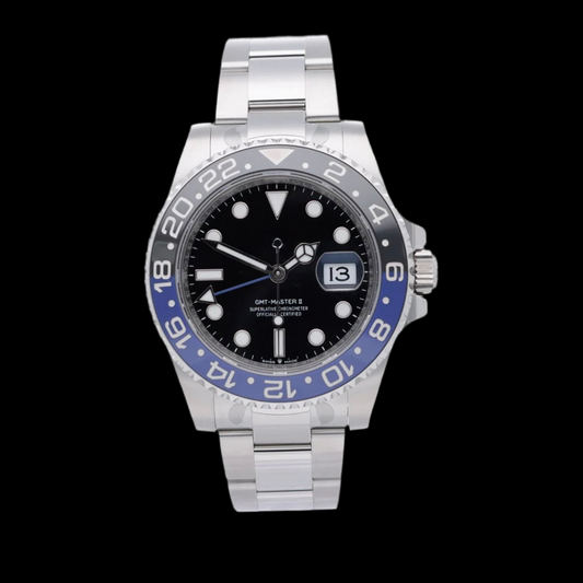 LUCENT Greenwich-Pro II 40mm Silver "Batman"