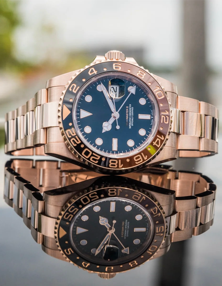 LUCENT Greenwich-Pro II 40mm Rose Gold "Root Beer"