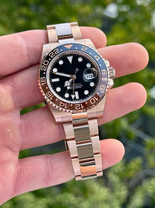 LUCENT Greenwich-Pro II 40mm Rose Gold "Root Beer"